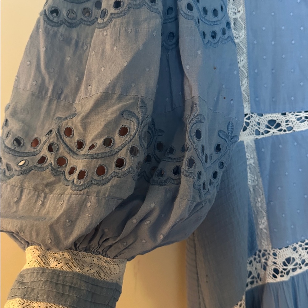 LoveShackFancy Puff Sleeve Dress